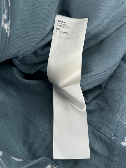 Louis Vuitton Blue & White LV Leaf Denim Jacket