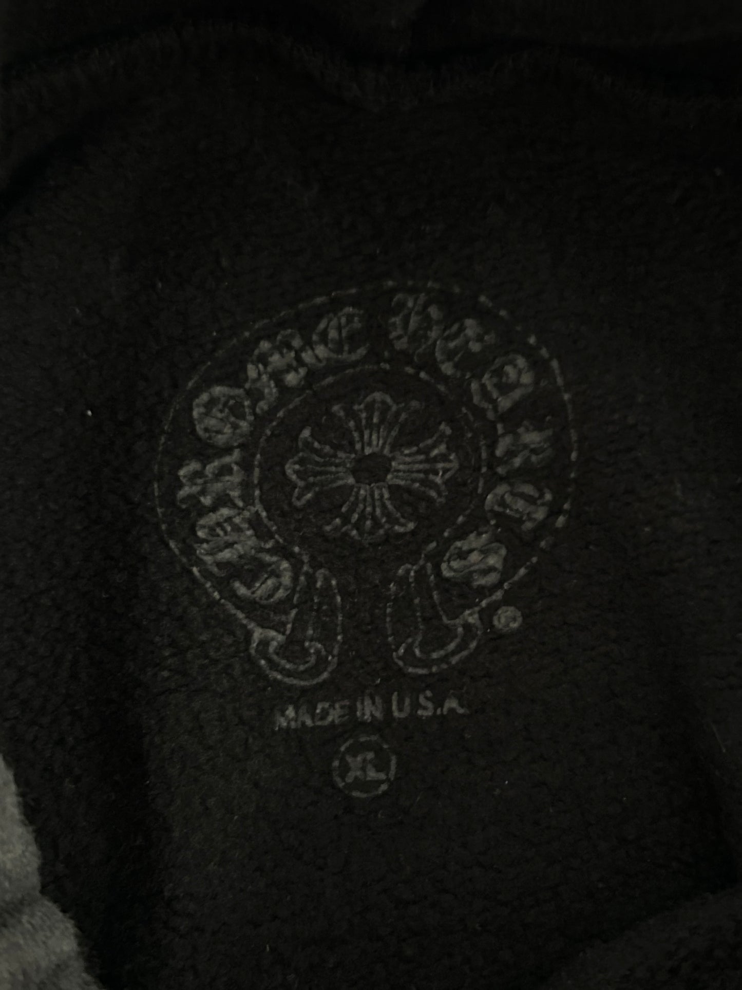 Chrome Hearts Black Racing Stripes Hoodie