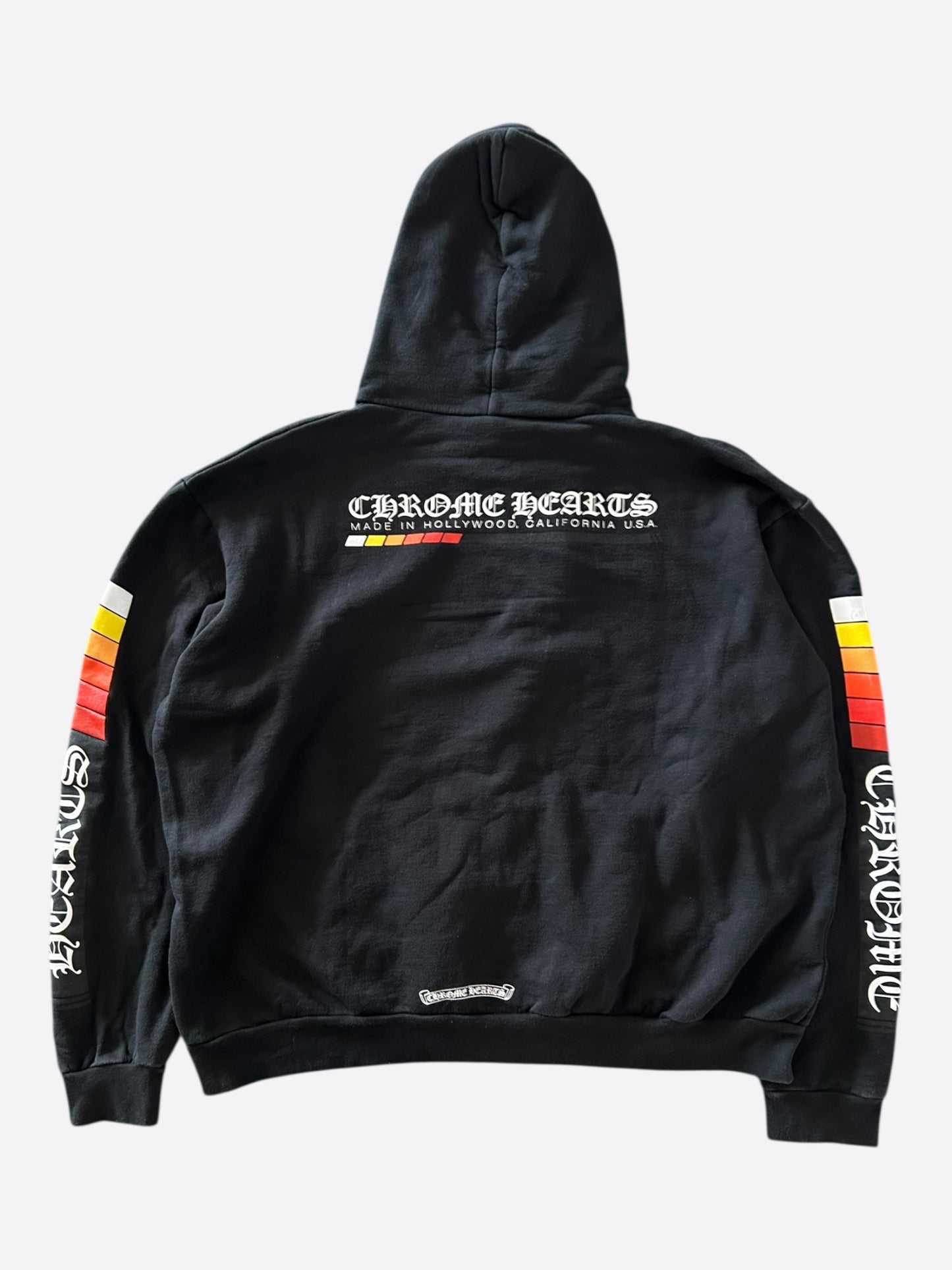 Chrome Hearts Black Racing Stripes Hoodie