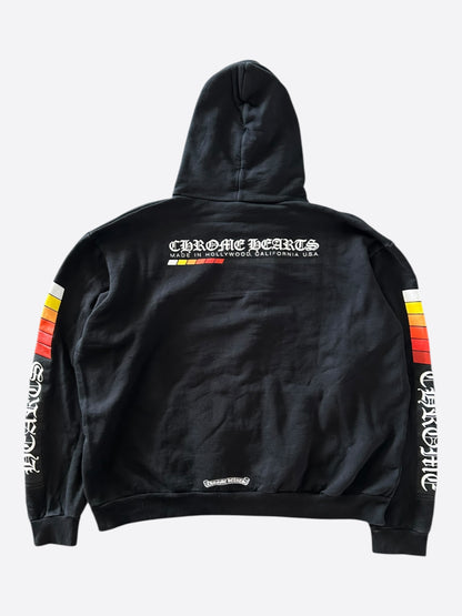 Chrome Hearts Black Racing Stripes Hoodie