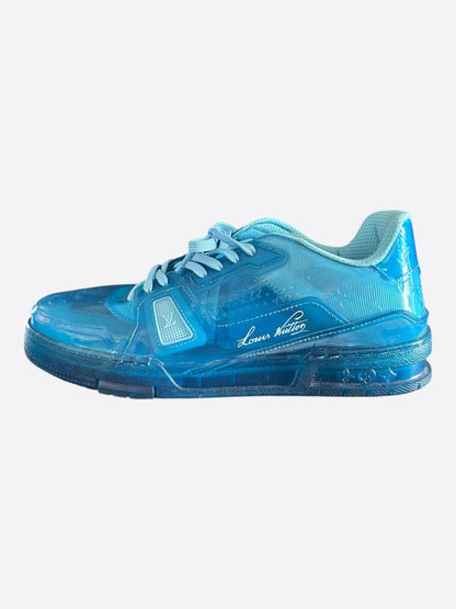 Louis Vuitton Blue Transparent Trainers