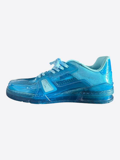 Louis Vuitton Blue Transparent Trainers