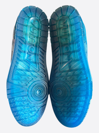 Louis Vuitton Blue Transparent Trainers