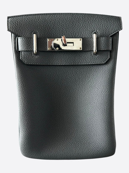 Hermes Gris Misty HAC A Dos PM Backpack