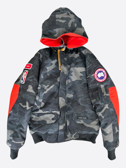 Canada Goose Rhude NBA Camo & Red Chilliwack Jacket