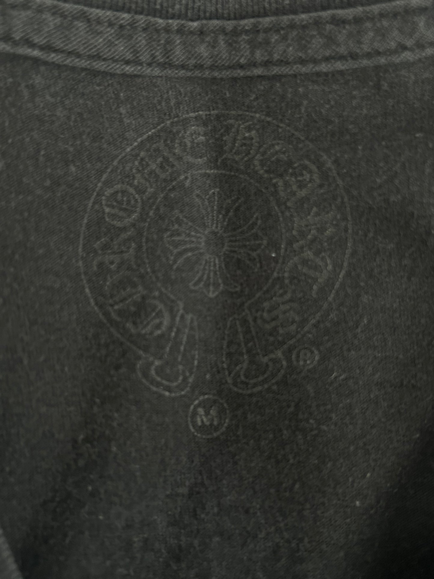 Chrome Hearts Black & White Jumbo Cross T-Shirt