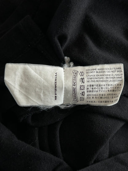 Chrome Hearts Black & White Los Angeles Exclusive Cross Logo T-Shirt