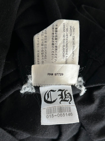 Chrome Hearts Black & White Los Angeles Exclusive Cross Logo T-Shirt