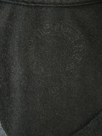 Chrome Hearts Black & White Los Angeles Horseshoe Logo T-Shirt