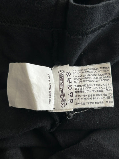 Chrome Hearts Black & White Los Angeles Horseshoe Logo T-Shirt
