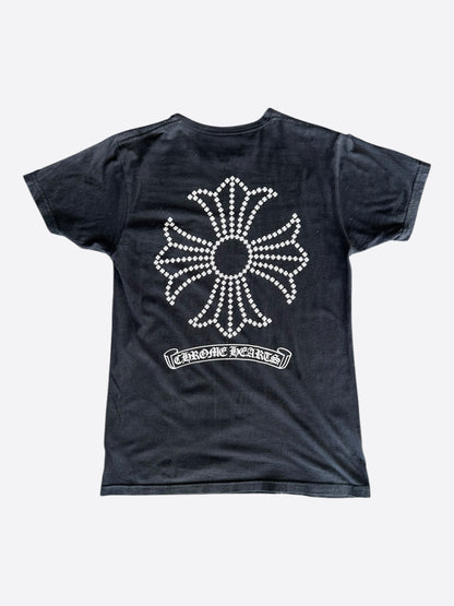 Chrome Hearts Black & White Jumbo Cross T-Shirt