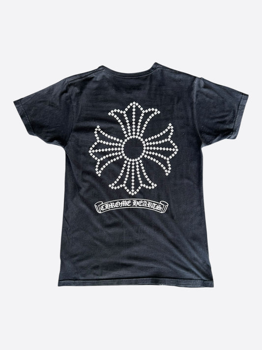 Chrome Hearts Black & White Jumbo Cross T-Shirt