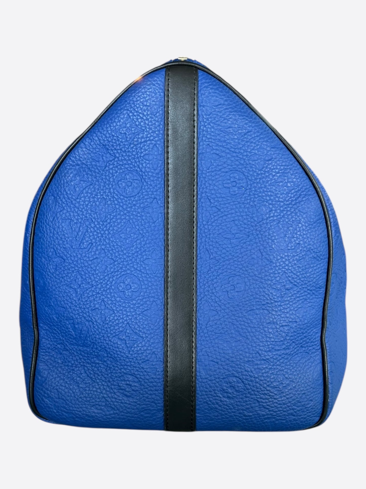 Louis Vuitton NBA Blue Taurillon Monogram Keepall 55