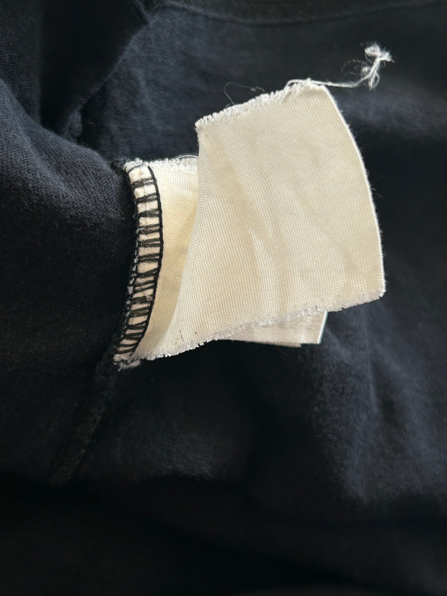Chrome Hearts Black & White Horseshoe Multi Logo T-Shirt