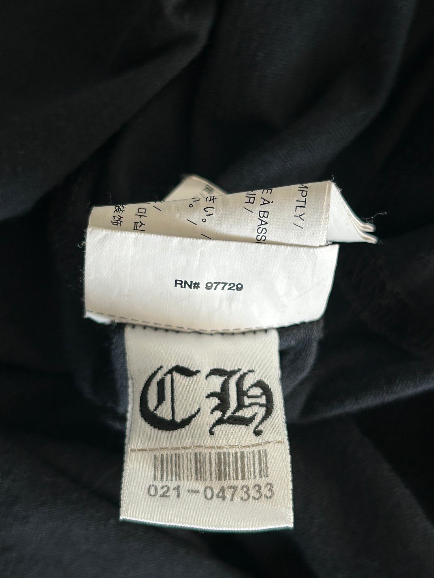 Chrome Hearts Black & White Heroes Project T-Shirt