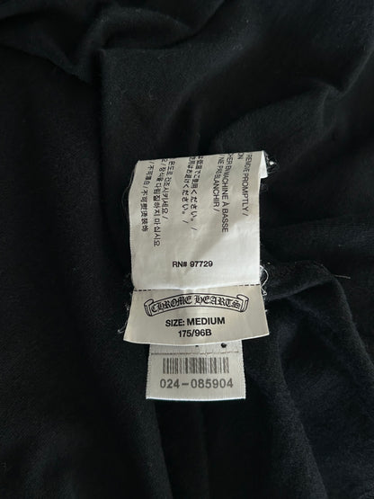 Chrome Hearts Black & Green Cemetery Cross Logo T-Shirt