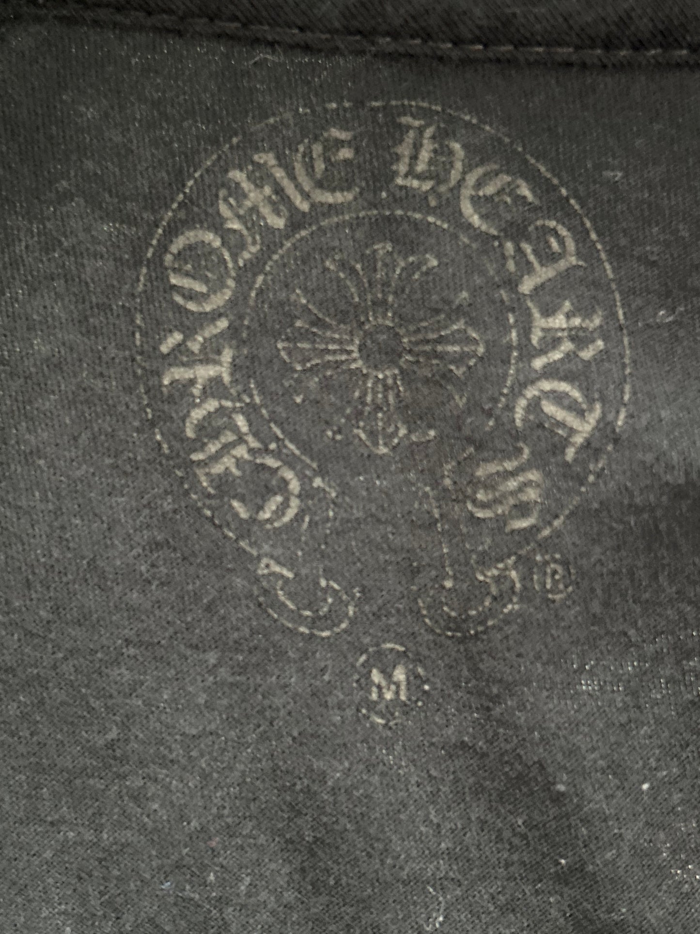Chrome Hearts Black & White Heroes Project T-Shirt