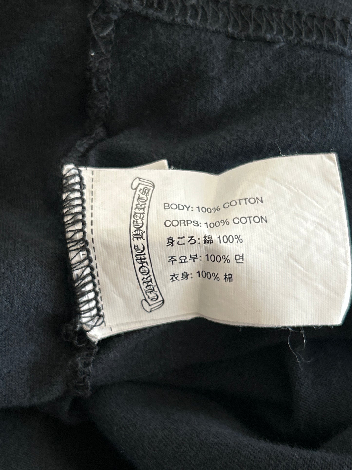 Chrome Hearts Black & White Heroes Project T-Shirt