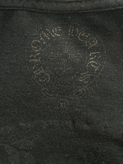 Chrome Hearts Black & White Horseshoe Logo T-Shirt