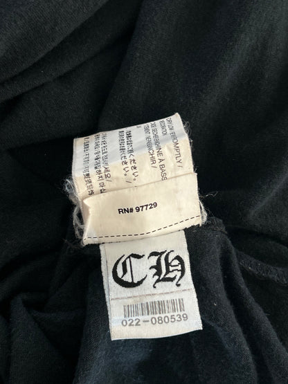 Chrome Hearts Black & White Horseshoe Logo T-Shirt