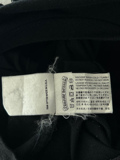 Chrome Hearts Foti Black & White Horseshoe Graphic T-Shirt