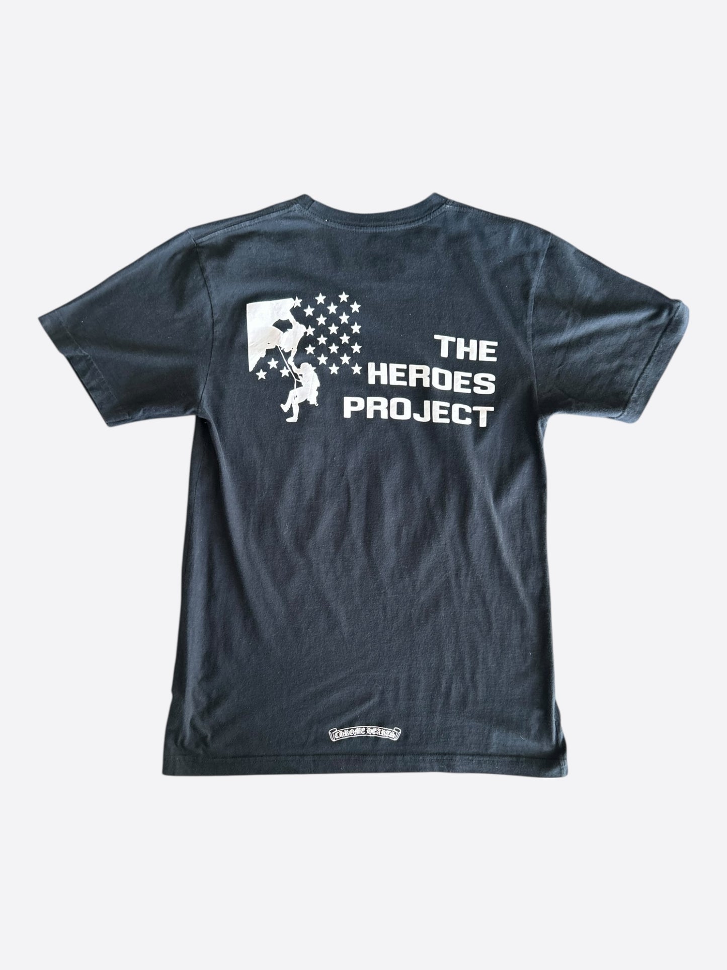 Chrome Hearts Black & White Heroes Project T-Shirt