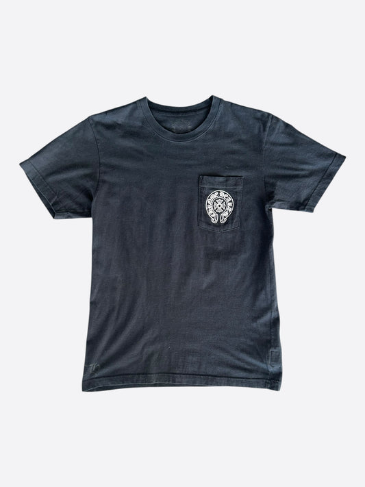 Chrome Hearts Black & White Heroes Project T-Shirt