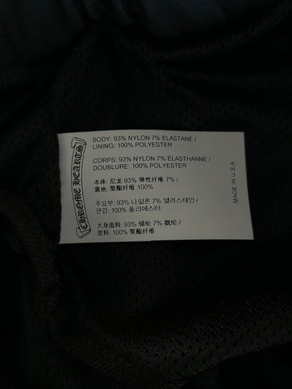 Chrome Hearts Black Cross Jacquard Swim Shorts