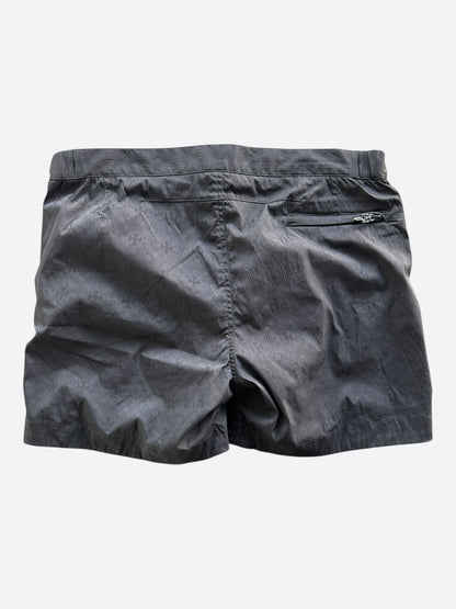 Chrome Hearts Black Cross Jacquard Swim Shorts
