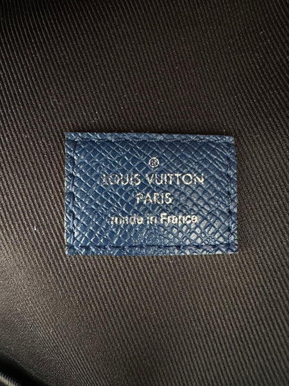 Louis Vuitton Blue Taigarama Monogram Discovery Backpack