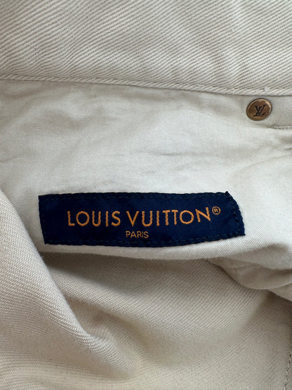 Louis Vuitton Beige Monogram Carpenter Pants