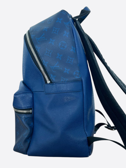 Louis Vuitton Blue Taigarama Monogram Discovery Backpack