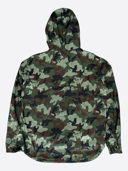 Louis Vuitton Green Camouflage Monogram Windbreaker