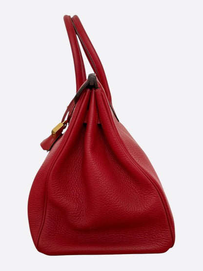 Hermes Rouge Togo Birkin 35