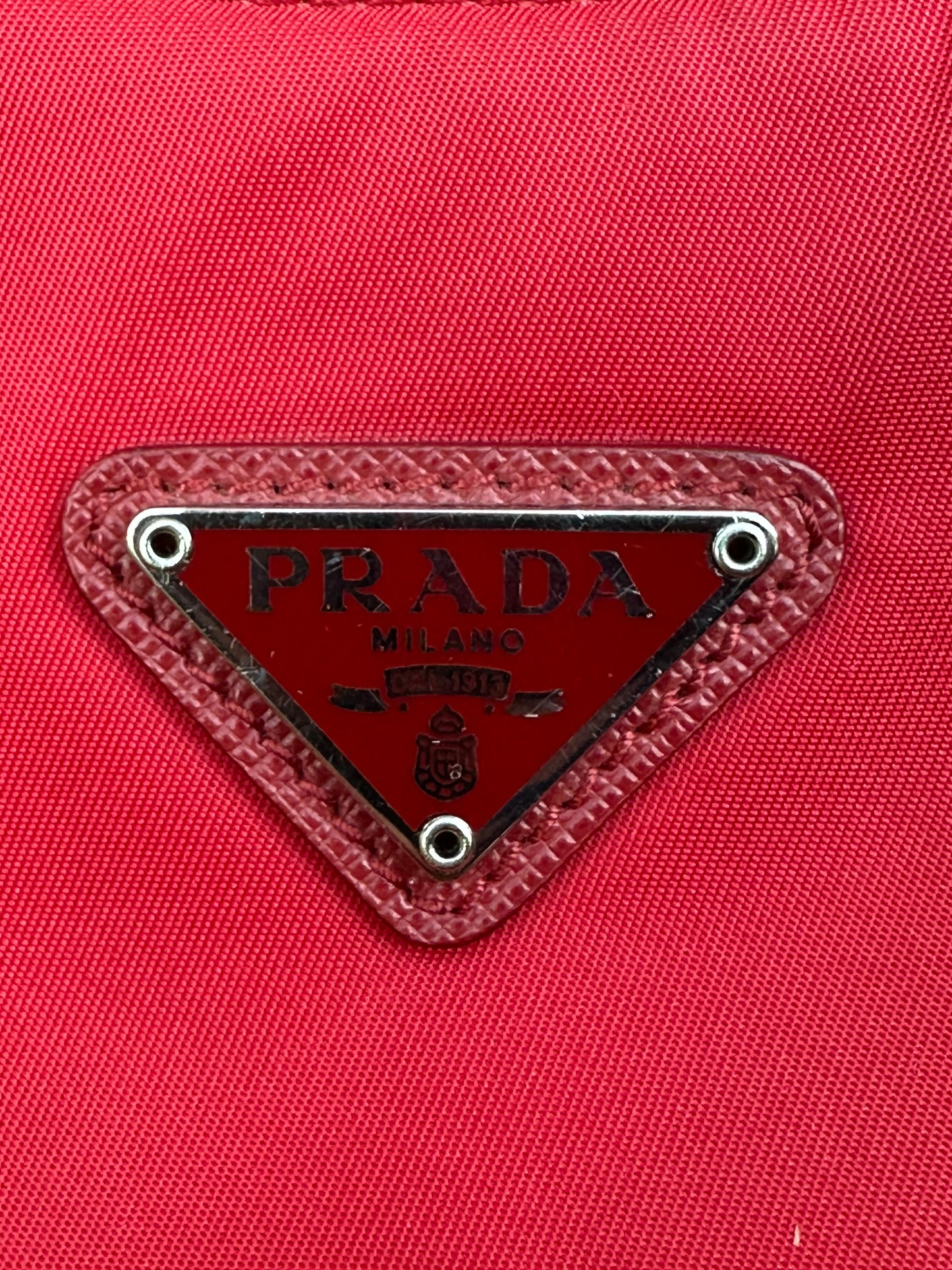 Prada Red Re-edition 2005 Mini Bag