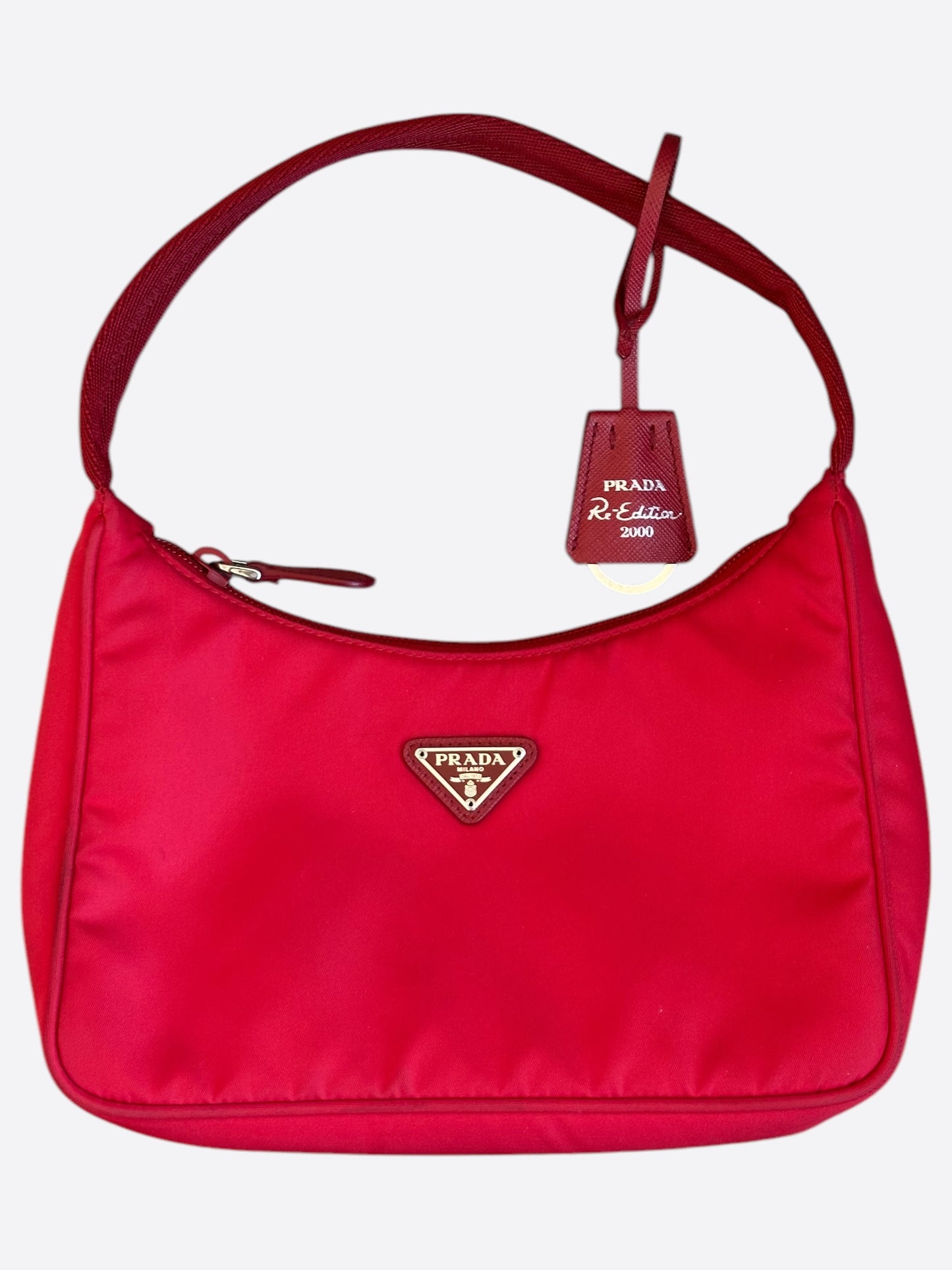 Prada Red Re-edition 2005 Mini Bag