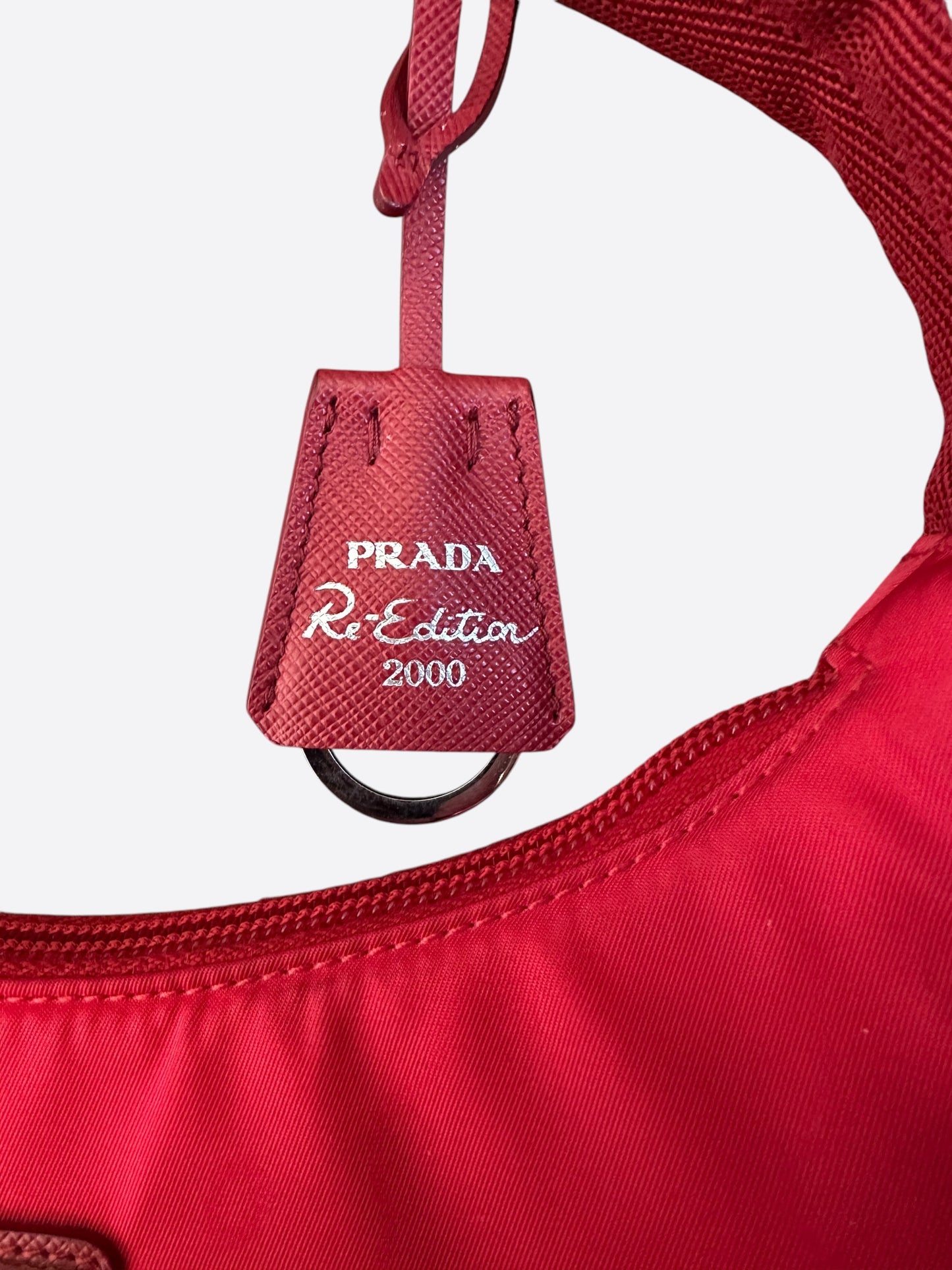 Prada Red Re-edition 2005 Mini Bag