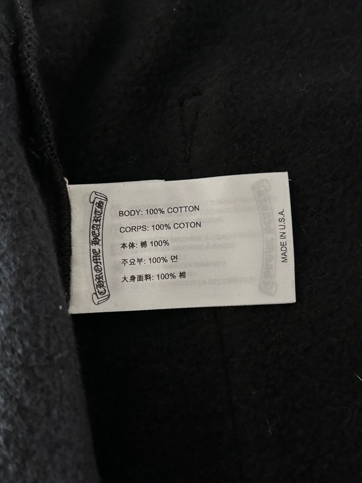 Chrome Hearts Black & Pink Deadly Doll Sweatpants