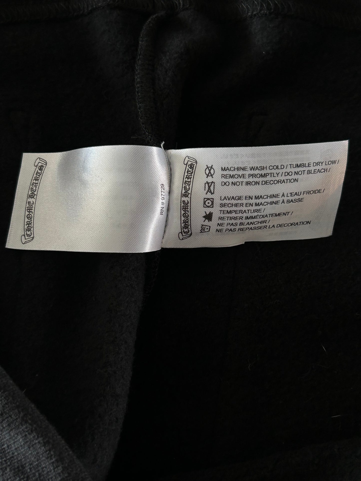 Chrome Hearts Black & Pink Deadly Doll Sweatpants