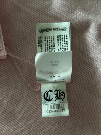 Chrome Hearts Pink & White Deadly Doll Tank Top