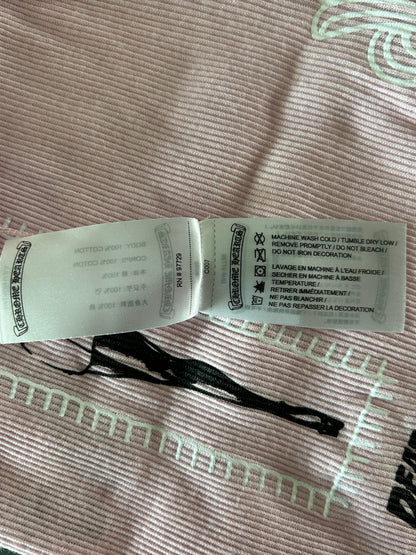 Chrome Hearts Pink & White Deadly Doll Tank Top