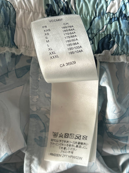 Louis Vuitton Blue & White Aquagarden Monogram Swim Shorts