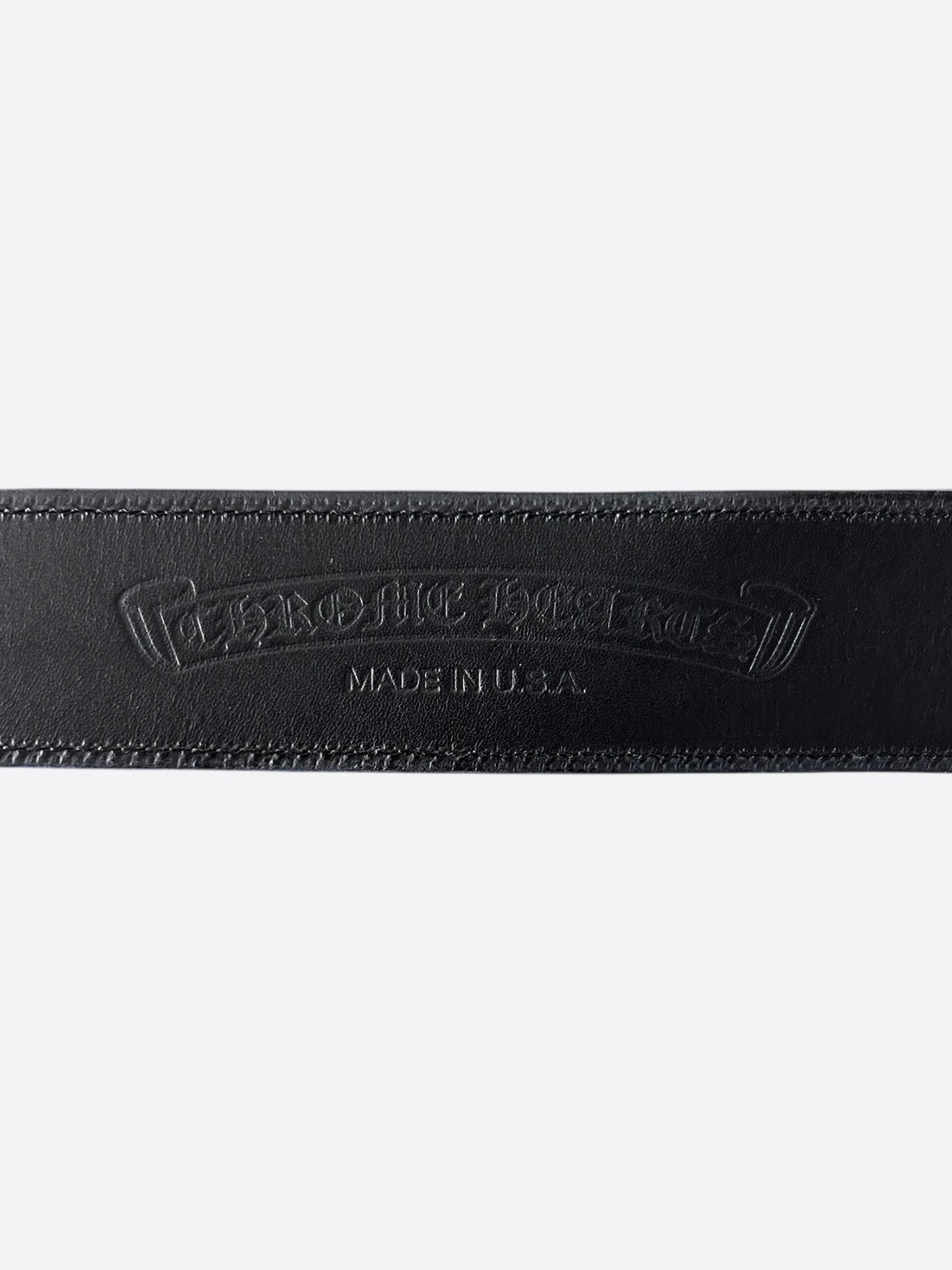 Chrome Hearts Purple & Silver Gunslinger Belt
