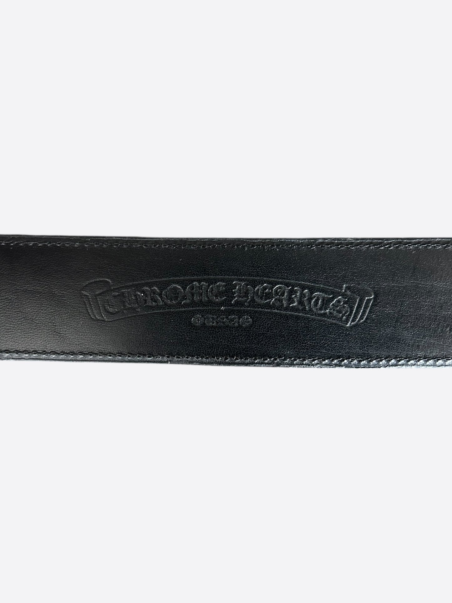 Chrome Hearts Black & Brass Gunslinger Belt
