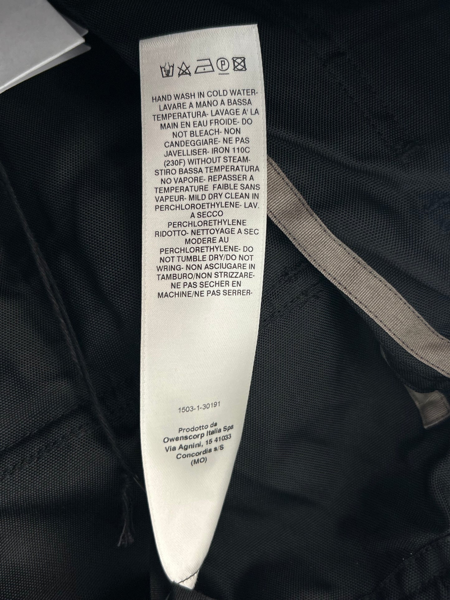 Rick Owens Black Cargo Bela Jumbo Pants