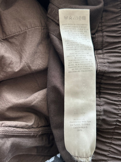Rick Owens Brown Cargo Bela Jumbo Pants