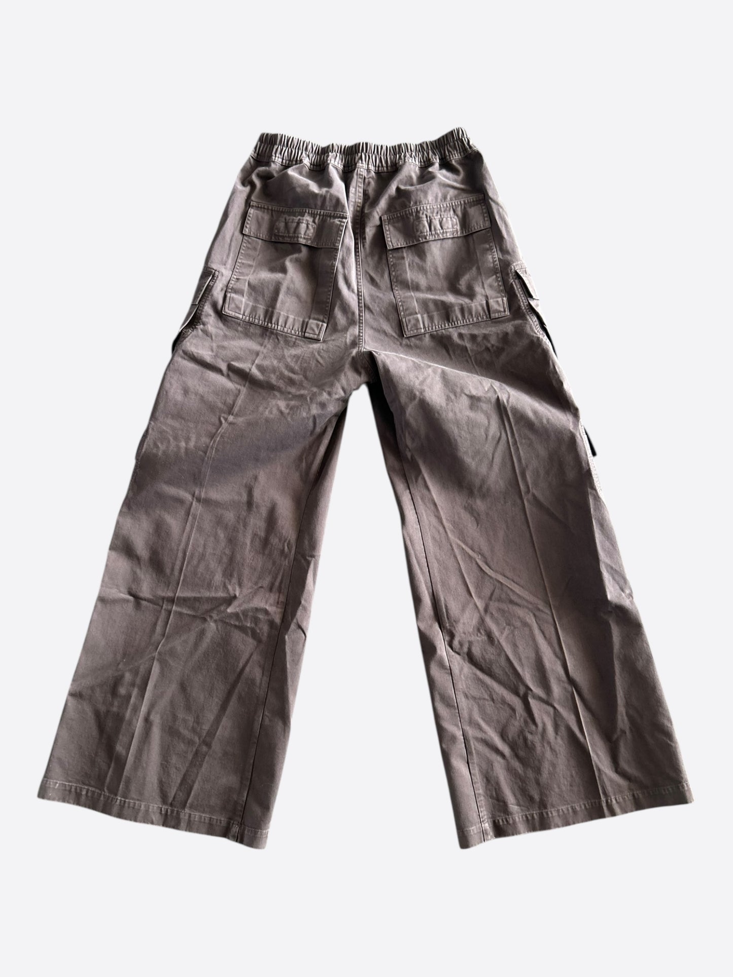 Rick Owens Brown Cargo Bela Jumbo Pants