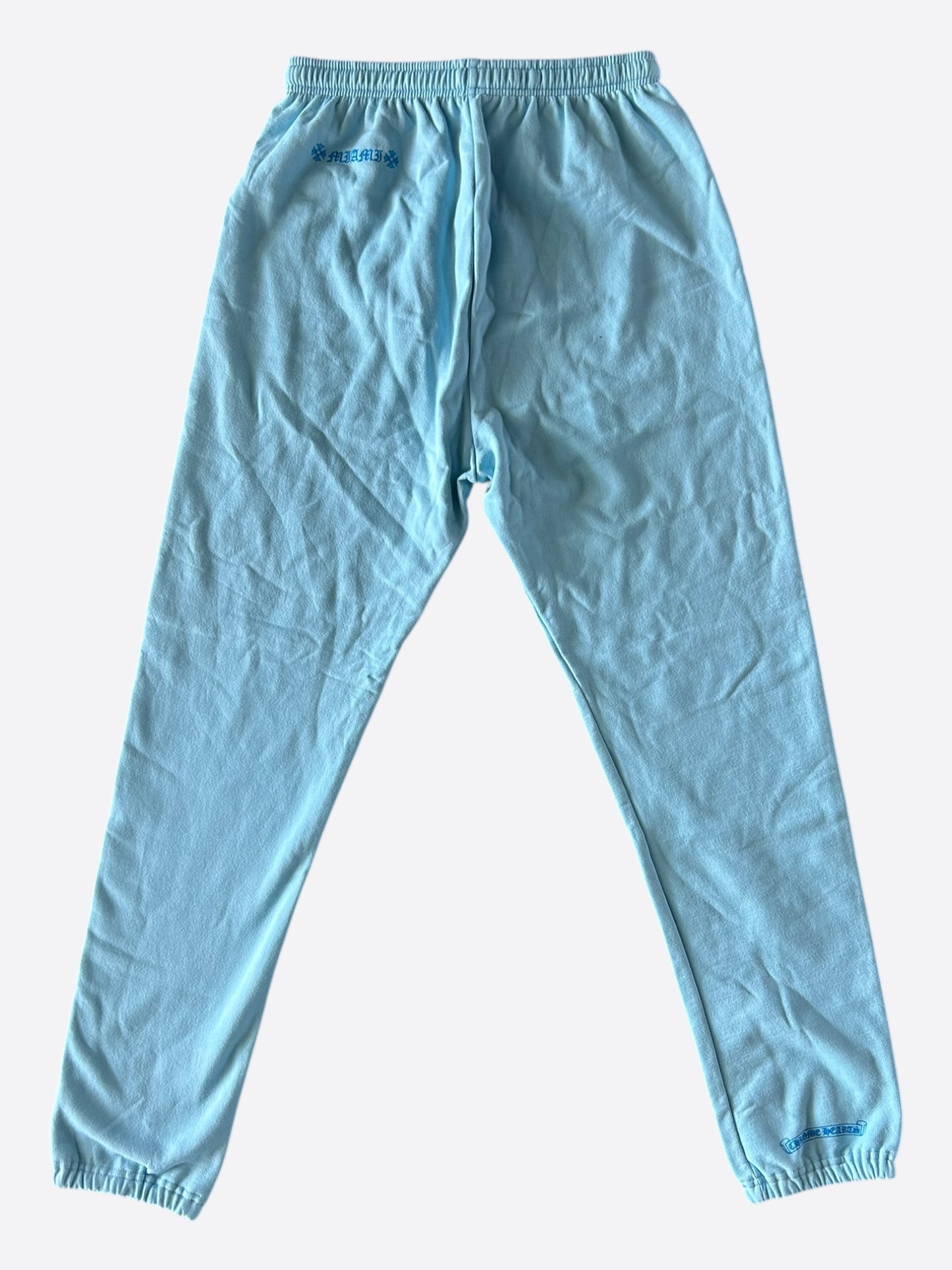 Chrome Hearts Blue Miami Art Basel Exclusive Sweatpants