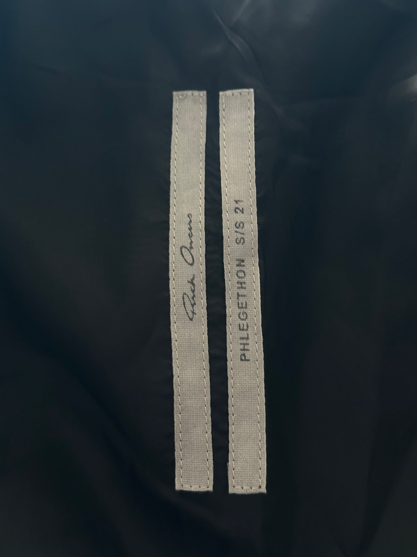 Rick Owens Black Brad Work Jacket