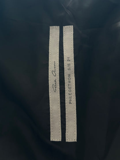 Rick Owens Black Brad Work Jacket